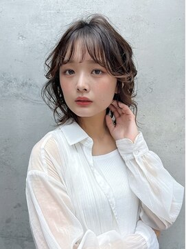 ジーナ 梅田(Zina) 顔まわり/くびれ/レイヤーカット/髪質改善/大阪/kyoka