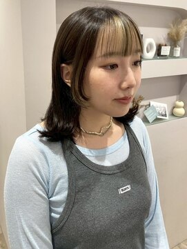 【フェイスフレーミング】お洒落さんに人気のカラー！