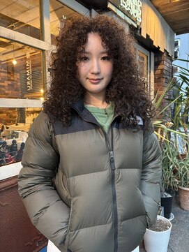 スパイラルパーマ