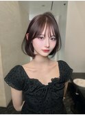 表参道/クラゲヘアー/オリーブグレー/小顔/ココアベージュ/渋谷