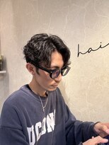 ヘアーメイク ブランニュー 東生駒店(hair make Brand new)&nbsp;毛流れ/カルマ/フェザー/各種パーマ/センターパート10代/20代
