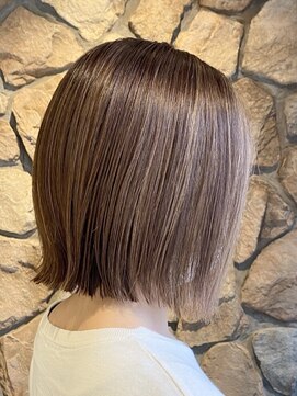 ルイ(ROUIS produced by LUCK 津田沼) 白髪ぼかし/ココアブラウン/ココアベージュ