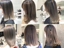 他では出来ない、Real外国人風デザインカラー※金本限定[国分寺/ダブルカラー/バレイヤージュ/ハイライト]