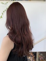 トリコ アヴェダ ららテラス北綾瀬(tricot AVEDA)&nbsp;ロングヘア/バーガンディ/ローズブラウン