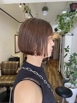 リョク ヘア ネイルアンドアイラッシュ(RYOKU Hair,Nail&Eyelash) 質感BOB