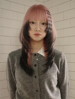 クペウヘイヴン(cope'u HAVEN) 原宿/ウルフカット レイヤー デザインカラー ルーツカラー