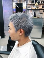 リルジー 大宮店(LIL.G)&nbsp;波巻きツイストスパイラル/リバースセンターパート[大宮/理容室]
