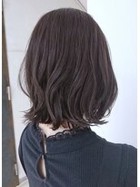 ワゴンバイアフロート(Wagon by afloat)&nbsp;切りっぱなしボブくびれボブ外ハネウェーブココアブラウン池袋