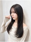 縮毛矯正レイヤーカット