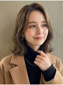 rileyニュアンス外ハネミディ