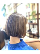 ファイブコネクション(5.connection)&nbsp;40代☆明るい白髪染め☆ボブ