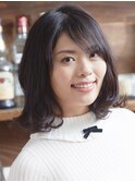 ☆暗髪色でつくる☆リラックス☆ロブ☆【大島】