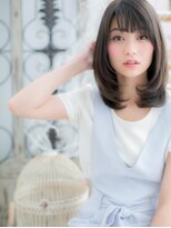 モッズヘア 上尾西口店(mod's hair) 黒髪オリーブグリーンミディアムレイヤーa