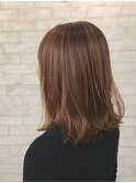 切りっぱなし☆美髪鎖骨でゆれるウエットロブ【un.cocon】