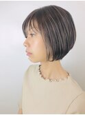 大人ナチュラルショートボブ【RENJISHI】