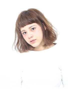 サロン マーニ(salon m ni) ミディアム／ベージュカラー