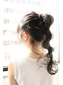 ［HAIR One納谷]ポニーテールアレンジ♪