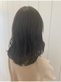 20代30代★スタイリング簡単♪イルミナ透明感アッシュベージュ