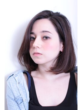 サイン(SIGN) 【前髪なし大人ボブ・30代40代50代・江渡裕司/デジタルパーマ】