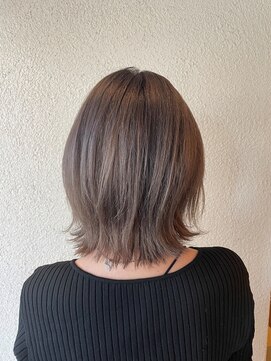 クレップスヘアーヒマワリ(CRE'PS HAIR HIMAWARI) greige