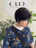 シールドヘアプロデュース(C’LD hair produce) 【 C’LD 】お客様スタイル_艶っぽまとまるモテショート