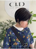 【 C’LD 】お客様スタイル_艶っぽまとまるモテショート