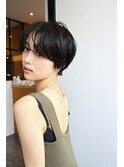 ナチュラルショート_くびれヘア_髪質改善