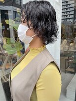 ヘアー アイス ルーチェ(HAIR ICI LUCE)&nbsp;ショートウルフパーマ/林