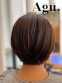 アグ ヘアー マレイ 真岡2号店(Agu hair moray)&nbsp;王道ショートボブスタイル