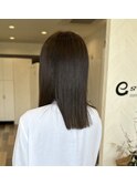 #髪質改善#ダークグレージュカラー#ヘルシースタイル