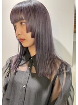 トーチ(torch)&nbsp;透明感ラベンダーカラー　ステップカット