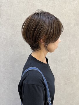 ザラフター ザブリーチ 新下関(the laughter/The bleach) 大人フェミニンショート♪