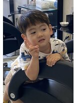 アヴソリューク(Absoluk)&nbsp;キッズカット　ツーブロックマッシュ