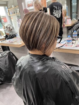 レディアル 大宮(REDEAL ope.) 【ハイライト】ベージュハイライトバレイヤージュ