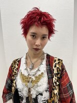 クリアオブヘアー リット(CLEAR of hair LiT) 赤髪ショート