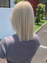 エニフォーイーストハム(Eni for eastham)&nbsp;切りっぱなしミディアム×アッシュベージュ