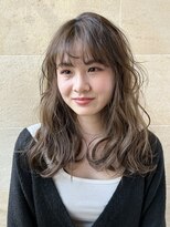 ウェーブパーマ/パーマヘア/ゆるふわ/くびれヘア/銀座有楽町