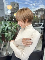 ロンド ロビン 栄(Lond robin)&nbsp;韓国風 レイヤーカット ボブ　学割_4402