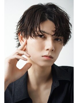 エース(ACES) 黒髪ウルフ×コンマバング×カルマパーマ