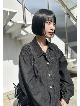 ローウェ 表参道(Louwe) blue black  bob