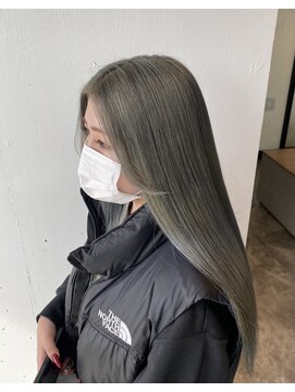 ヘアデザイン プティパ(Hair Design petit-pas) ☆大人かわいいオリーブカラー