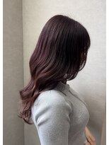 カラークチュール(Color Couture)&nbsp;暖色カラー/デザインカラー/レイヤーカット/オリーブベージュ