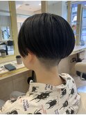 ツーブロックボブ、刈り上げ女子、メンズライクショート