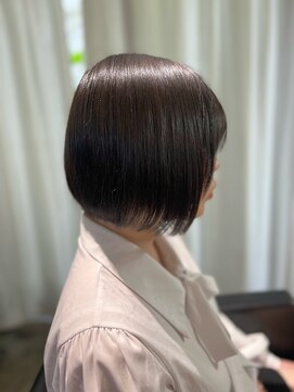 ツムグ 代官山店(TUMUGU) ヘルシースタイル大人ボブ30代40代50代ブルーグレージュ#219