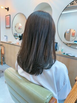 ロウバイレボ 柏(lou by revo) ミディアム/韓国風/レイヤーカット/顔回りカット/柏駅