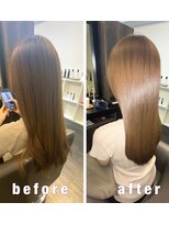 アールサロンプラスキャスパ 自由が丘(Rrsalon+CASPA)&nbsp;《髪質改善》R.HASエクソソーム水素トリートメント＋カラー