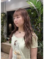 スタン 渋谷(Stam)&nbsp;ラベンダーハイトーンウルフレイヤーロングケアブリーチ渋谷駅