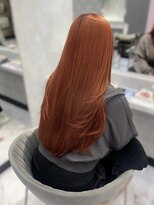 ジーナ 名駅(XENA.)&nbsp;《karen》オレンジカラー/オレンジヘア/暖色/レイヤーカット