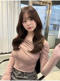 巻けるレイヤーカット/透明感カラー/艶カラー/韓国巻き