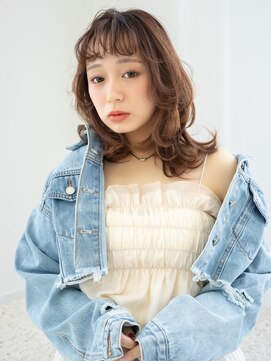 エイト プラット 渋谷2号店(EIGHT plat) 大人可愛い10代20代/髪質改善/ブリーチ/レイヤーカット363